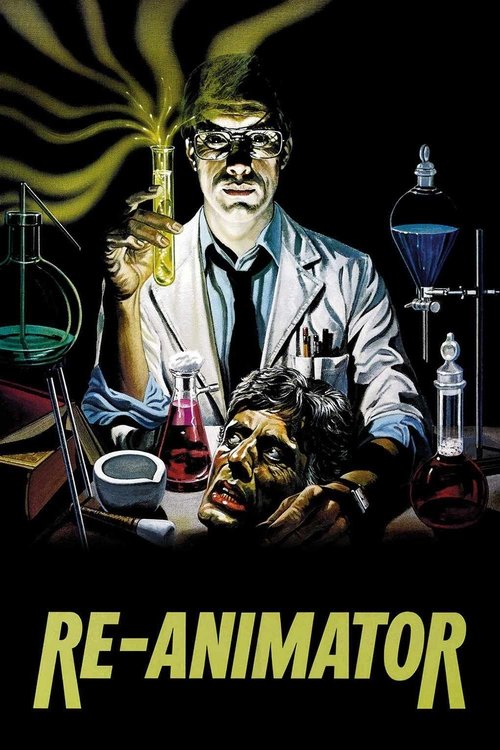 Grootschalige poster van Re-Animator