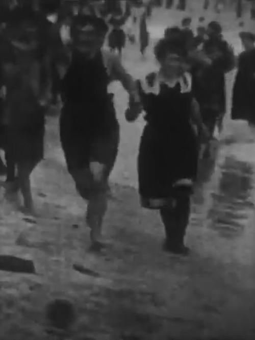 A Cake Walk on the Beach at Coney Island (1904)