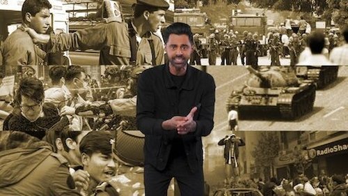 Escena del episodio 4 de la temporada 6 de la serie Patriot Act with Hasan Minhaj
