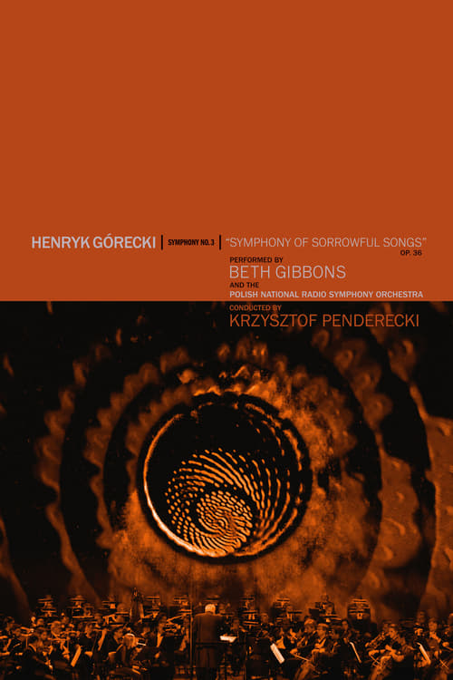 Poster Beth Gibbons: Henryk Górecki: Symphony No. 3 (Symphony of Sorrowful Songs) 2019
