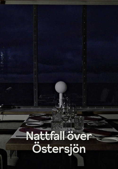 Nattfall över Östersjön / Öö Saabumine Läänemeeel poster