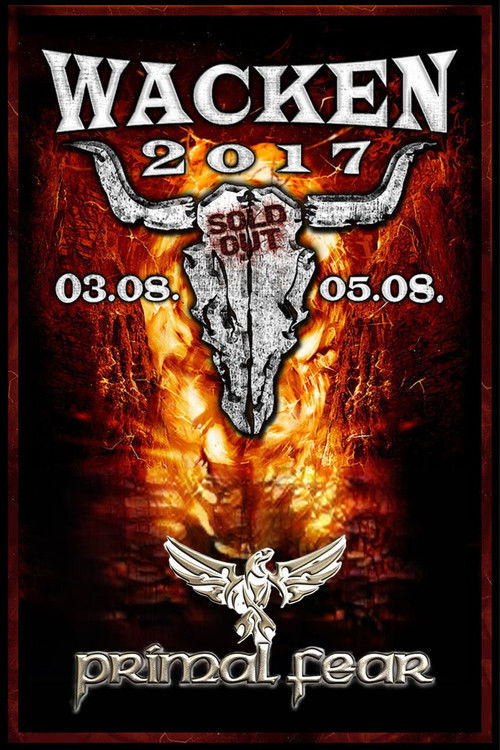 Primal Fear - Live at Wacken Open Air 2017 Poster