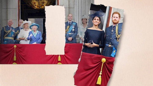 Harry & Meghan: The Royals in Crisis Backdrop Blur