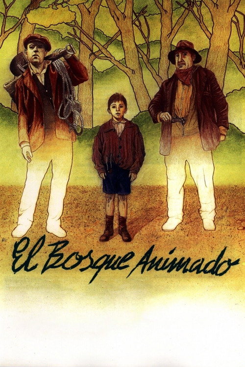 El bosque animado poster