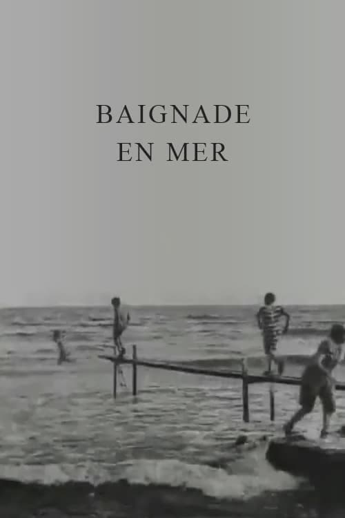 Baignade en mer (1895) poster