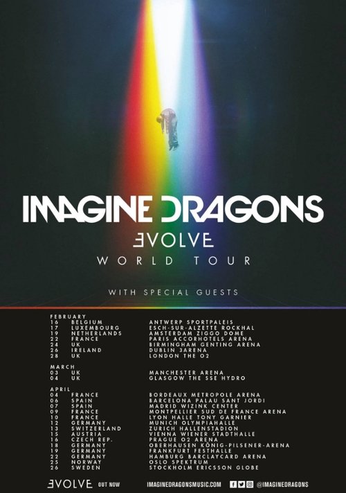 Imagine Dragons Evolve - Live in Canada for Live Nation