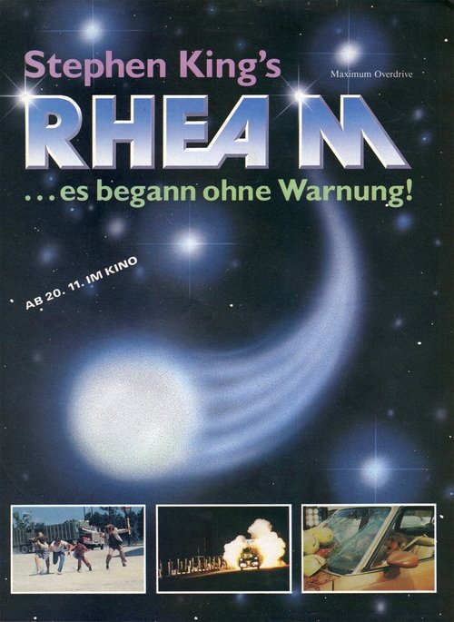 Watch Rhea M - Es begann ohne Warnung (1986) HD Movie Online Free