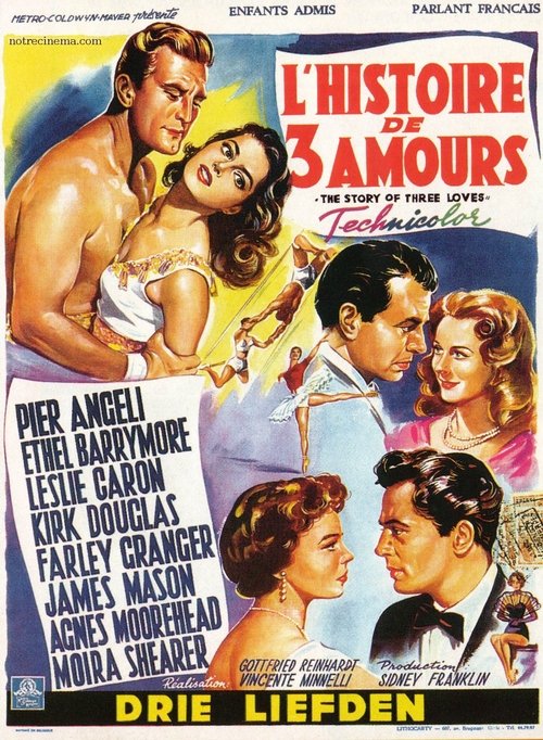 Histoire de trois amours movie poster player