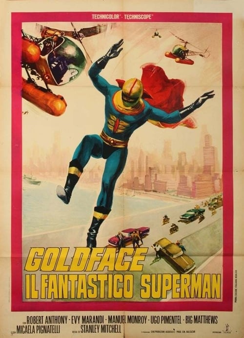 Poster Goldface il fantastico Superman 1967