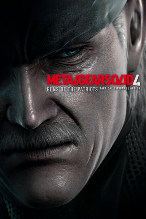 Affiche de Metal Gear Solid 4: Guns of the Patriots Epilogue: Naked Sin