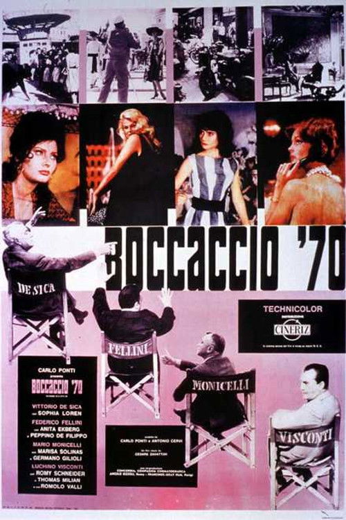 Boccaccio '70 poster