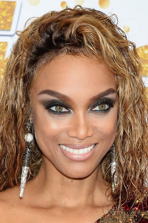 Grootschalige poster van Tyra Banks