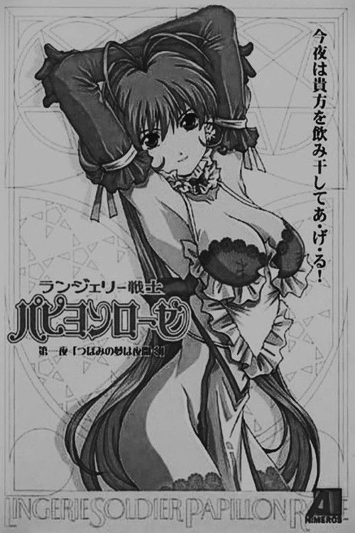 Lingerie Soldier Papillon Rose poster