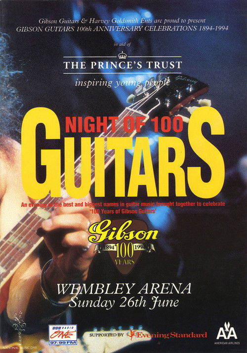 Gibson's Night of 100 Guitars (1994) poster