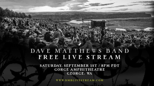 Dave Matthews Band - Live from The Gorge 9/1/2018 Backdrop Blur