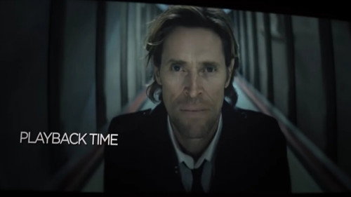 Playback Time Backdrop Blur
