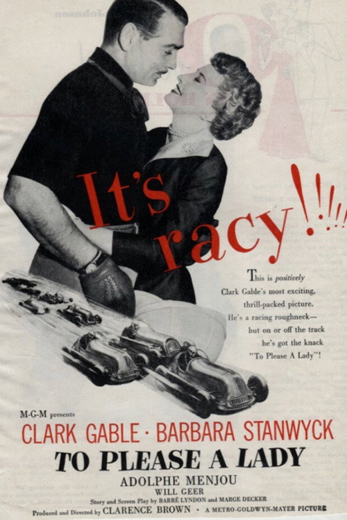 To Please a Lady poster