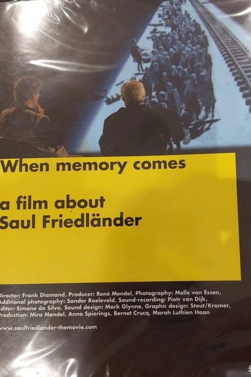 When memory comes - a film about Saul Friedländer - BELGESEL Afişi