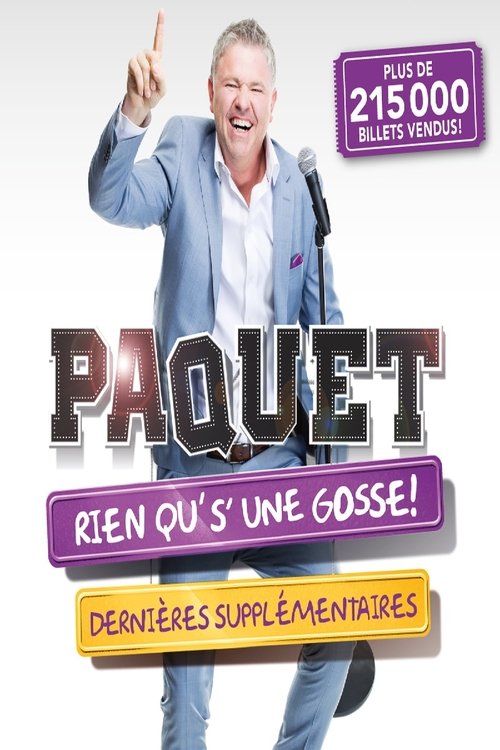Dominic Paquet: Rien qu's'une gosse! movie poster player