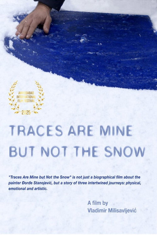 Traces are mine but not the snow