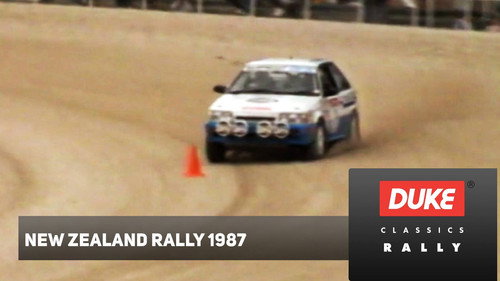 New Zealand Rally 1987 Backdrop Blur