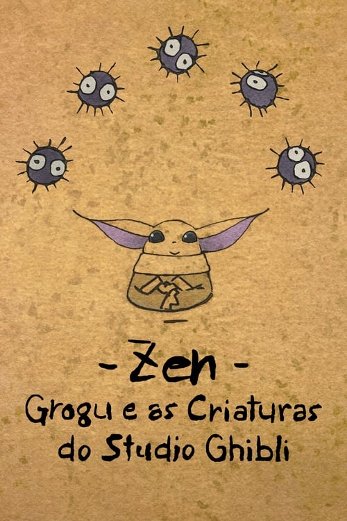 Poster do filme Zen: Grogu e as Criaturas do Estúdio Ghibli