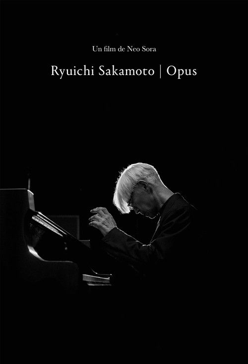 Affiche officielle de Ryuichi Sakamoto: Opus (2023)