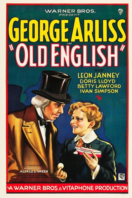 Poster Old English 1930