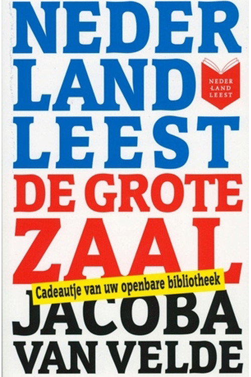 Poster de Nederland leest De Grote Zaal van Jacoba van Velde