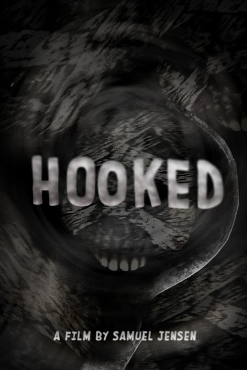 Official movie poster for Hooked (2018), a horror film