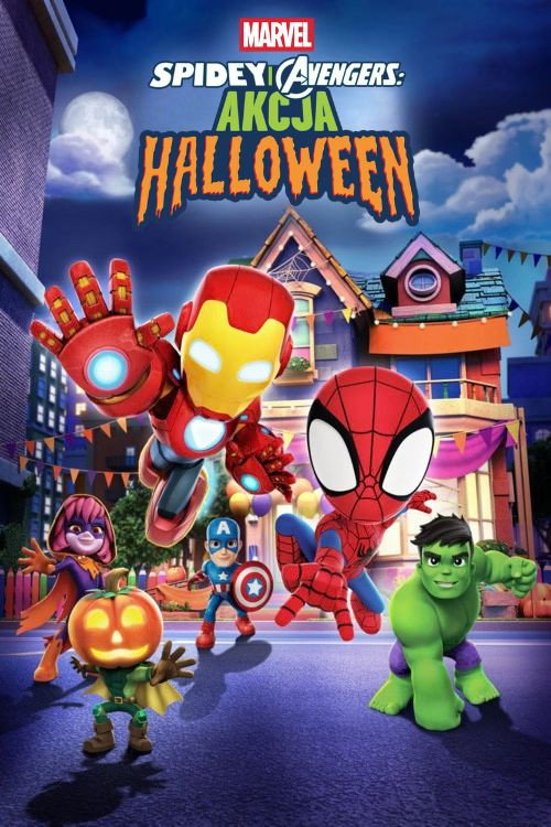 Plakat: Spidey i Avengers: akcja Halloween