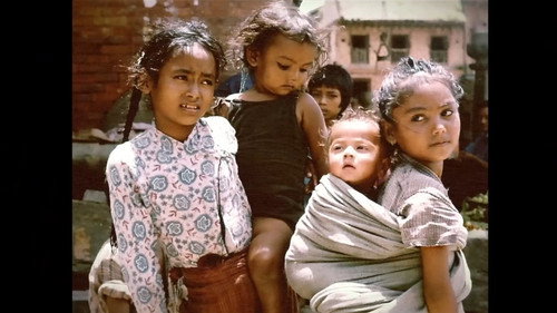 1978 Nepal, Kathmandu Backdrop Blur