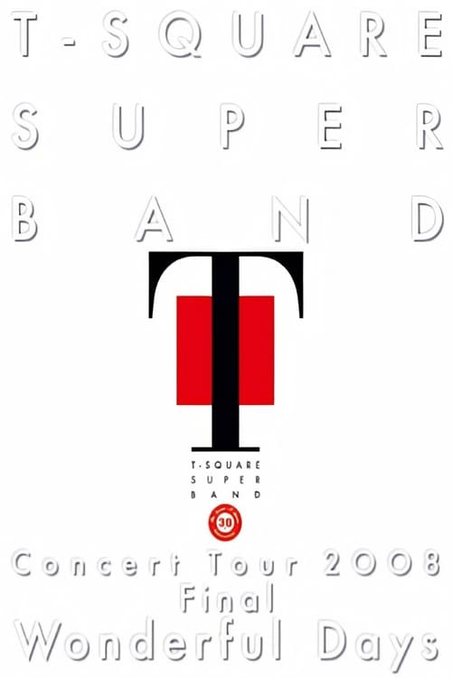 T-Square Super Band - Concert tour 2008 Final Wonderful Days (2008) poster