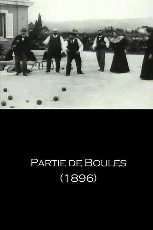 Poster Partie de boules 1896