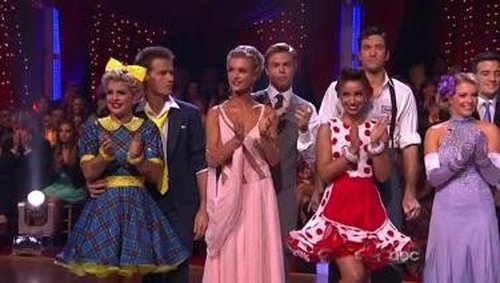 Escena del episodio 12 de la temporada 9 de la serie Dancing with the Stars
