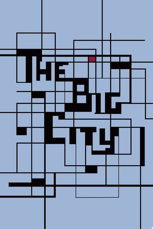 Grootschalige poster van The Big City