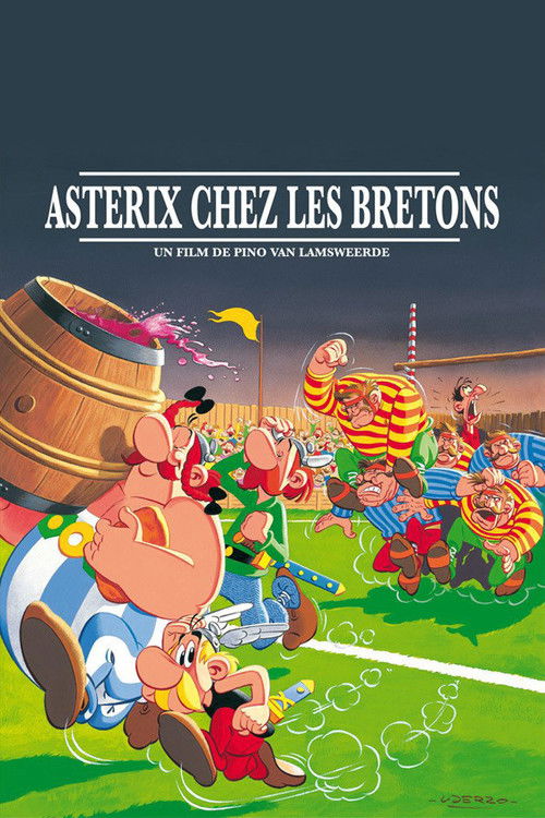 Asterix in Britain poster