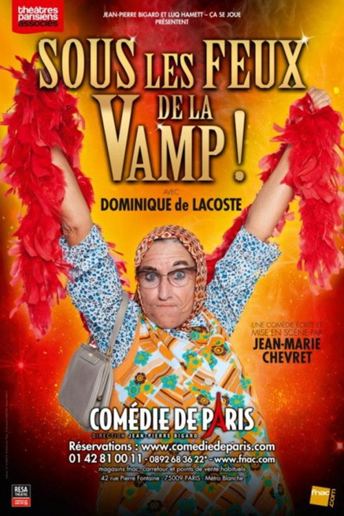 Sous les feux de la Vamp official trailer poster