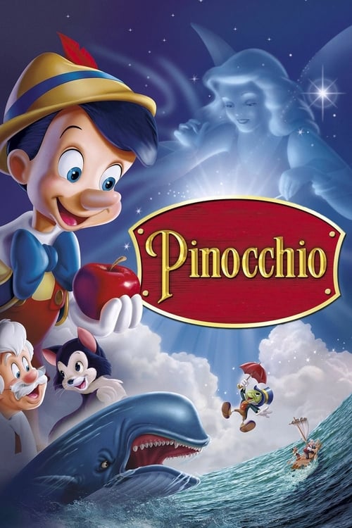 Grootschalige poster van Pinokkio