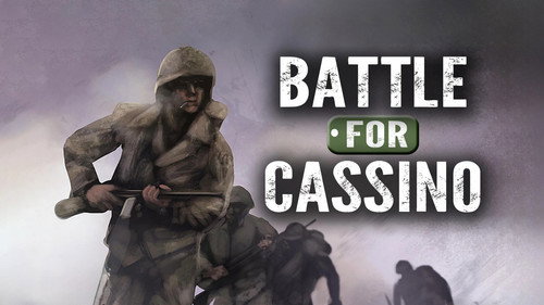 Battle for Cassino Backdrop Blur