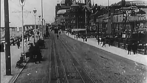 First Film of Blackpool Backdrop Blur