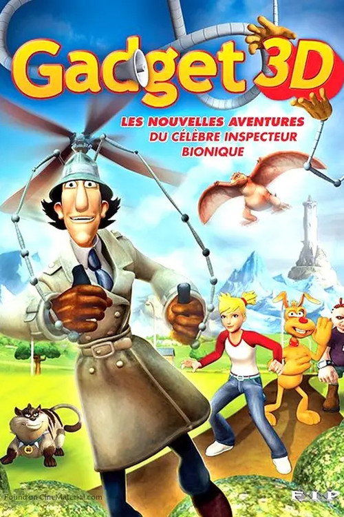 Gadget 3D : Inspecteur Gadget et le ptérodactyle géant