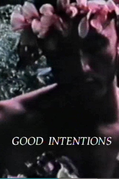 Pôster oficial de Good Intentions (1989) - Drama