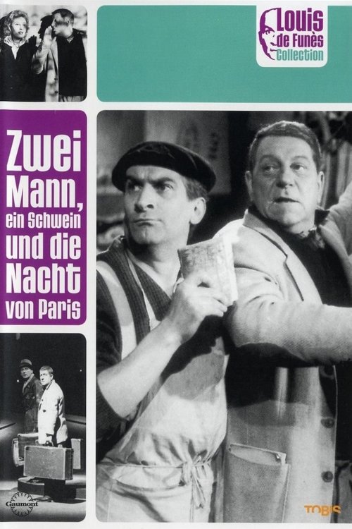 Zwei Mann, ein Schwein und die Nacht von Paris movie poster player