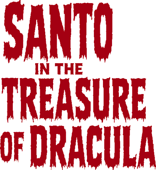 Santo in the Treasure of Dracula Logo