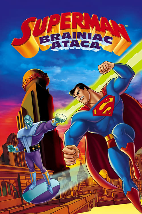 Poster do filme Superman: Brainiac Ataca