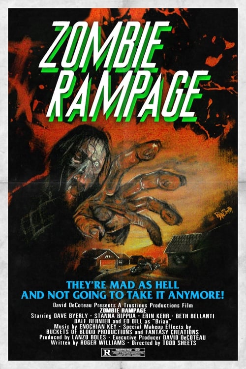 Poster Zombie Rampage 1989