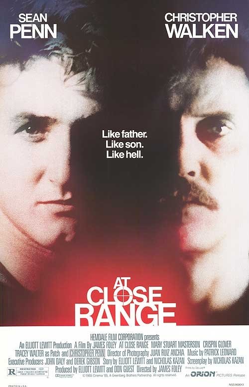 At Close Range poster