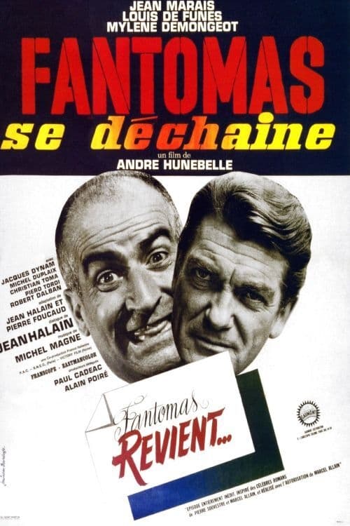 Fantomas Unleashed (1965) Poster