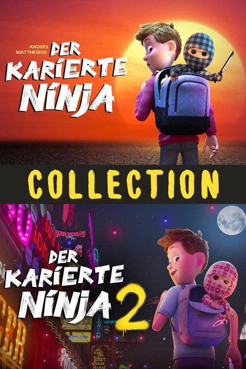 Poster Der karierte Ninja Filmreihe